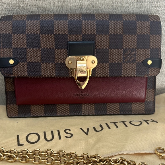 Louis Vuitton Handbags - Louis Vuitton Vavin WOC. DE Burgandy